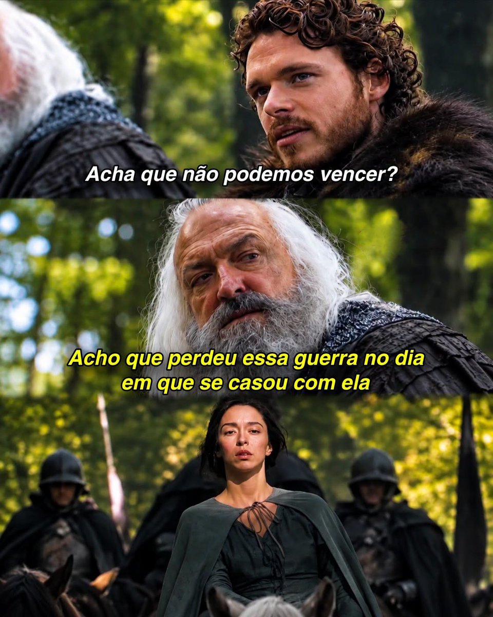 jlinzombie's tweet photo. E o o velho estava certo. A Catelyn estava certa.
Robb Stark perdeu a guerra dos trono por amor.

🎥 Game of Thrones (3ª Temporada) https://t.co/KJvBNetYhu