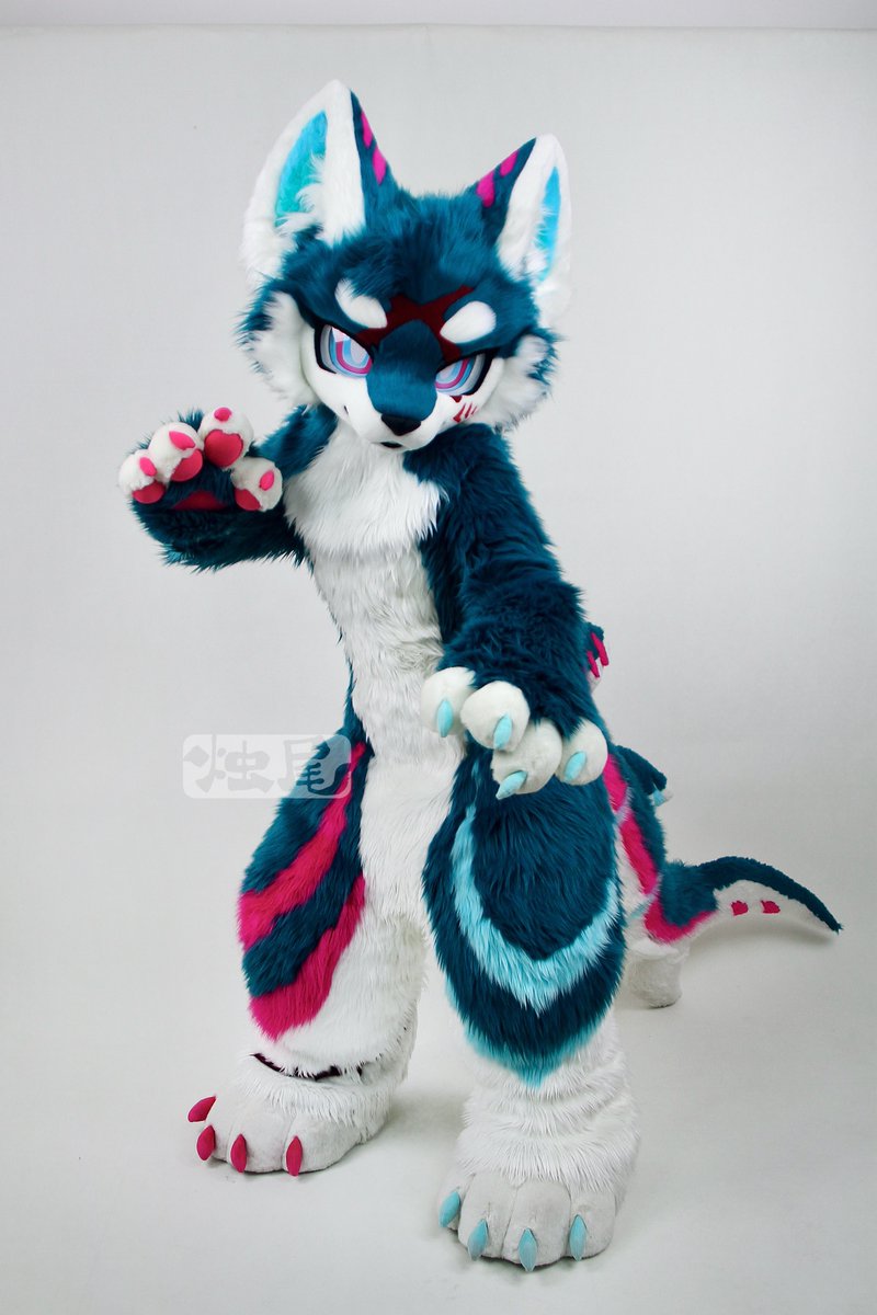 zhuwei030430's tweet photo. full body shot！🧵🪡
【Only the head was made by me】

#fursuit #fursuitmaker #kemono #handmade https://t.co/0YcQxqd1Yk