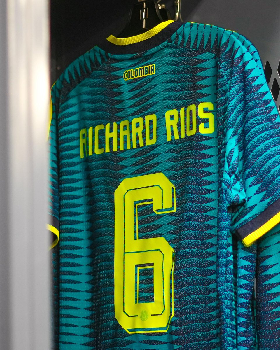 FCFSeleccionCol's tweet photo. 📸 ¡𝑵𝒖𝒆𝒔𝒕𝒓𝒂 𝒄𝒂𝒎𝒊𝒔𝒆𝒕𝒂 𝒆𝒔𝒕𝒂́ 𝒑𝒓𝒆𝒑𝒂𝒓𝒂𝒅𝒂 𝒑𝒂𝒓𝒂 𝒔𝒂𝒍𝒊𝒓 𝒂 𝒍𝒂 𝒄𝒂𝒏𝒄𝒉𝒂 𝒖𝒏𝒂 𝒗𝒆𝒛 𝒎𝒂́𝒔! 😍🤩

@adidasco

#ConOrgulloColombiano🇨🇴 https://t.co/apxq5sZdzl