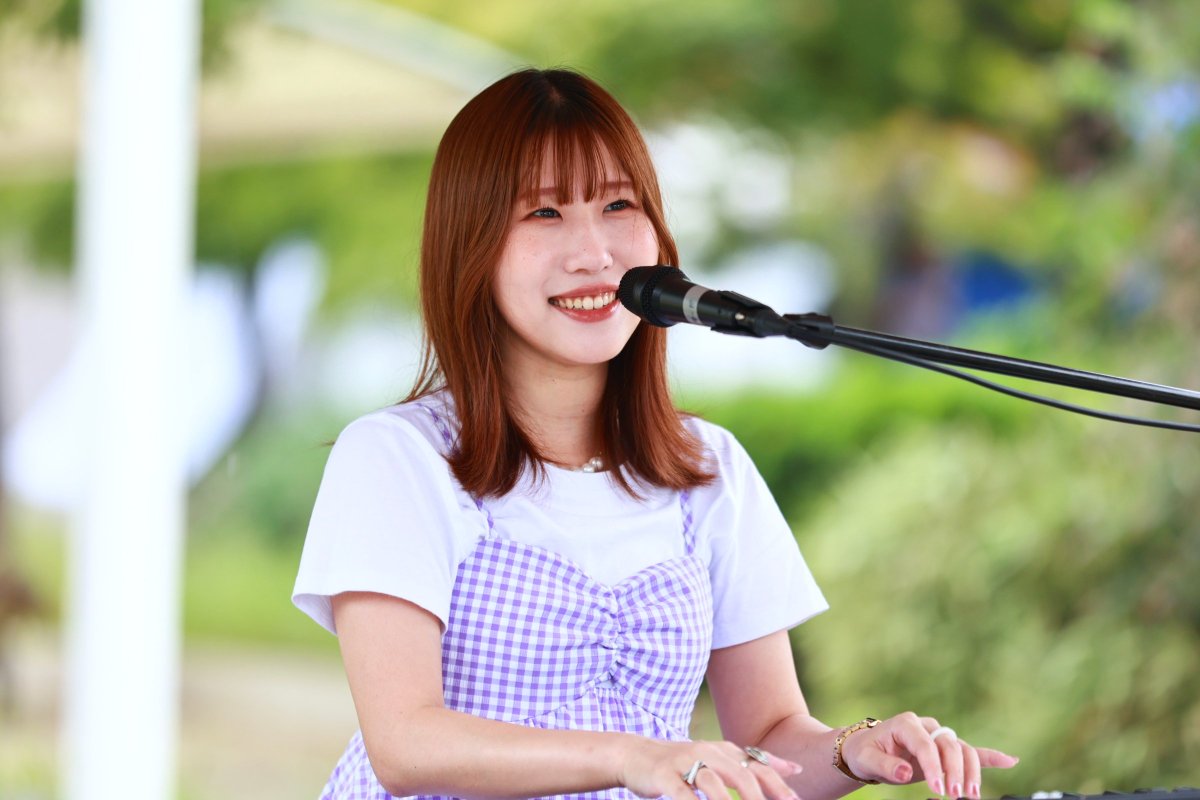 pcxbomb's tweet photo. Xでは何回も見てたけど今回初めてリアルで優花さんを見ることができました
美声がお気に入りです
2026/9/26
.
#優花 #梅小路公園 https://t.co/L35pGy2VuO