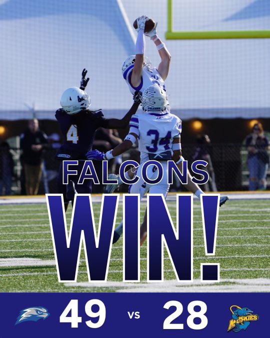 CUWFB's tweet photo. FALCONS WIN!! The cheese bowl stays where it belongs! Fish fry Saturday! #d3fb #naccation #CUWFootball https://t.co/mkBOaJ0pnK