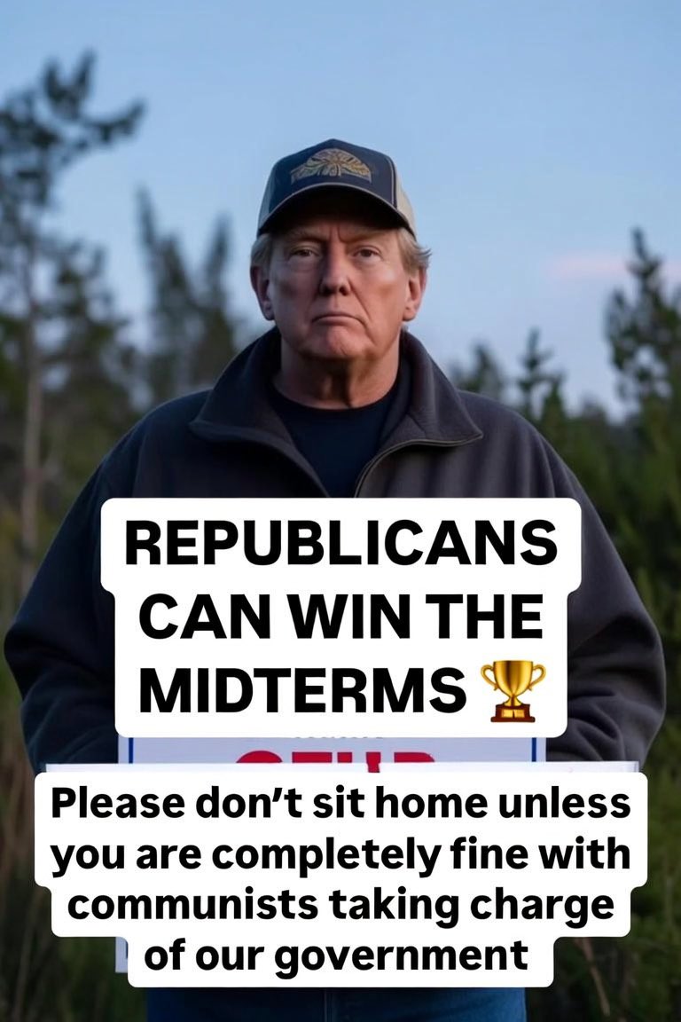 AshSavesUSA's tweet photo. 🚨REPUBLICANS CAN WIN 🏆 THE MIDTERMS.

Please don’t sit home unless you are completely fine with communists taking charge of our government. https://t.co/F62E8Ztj3z