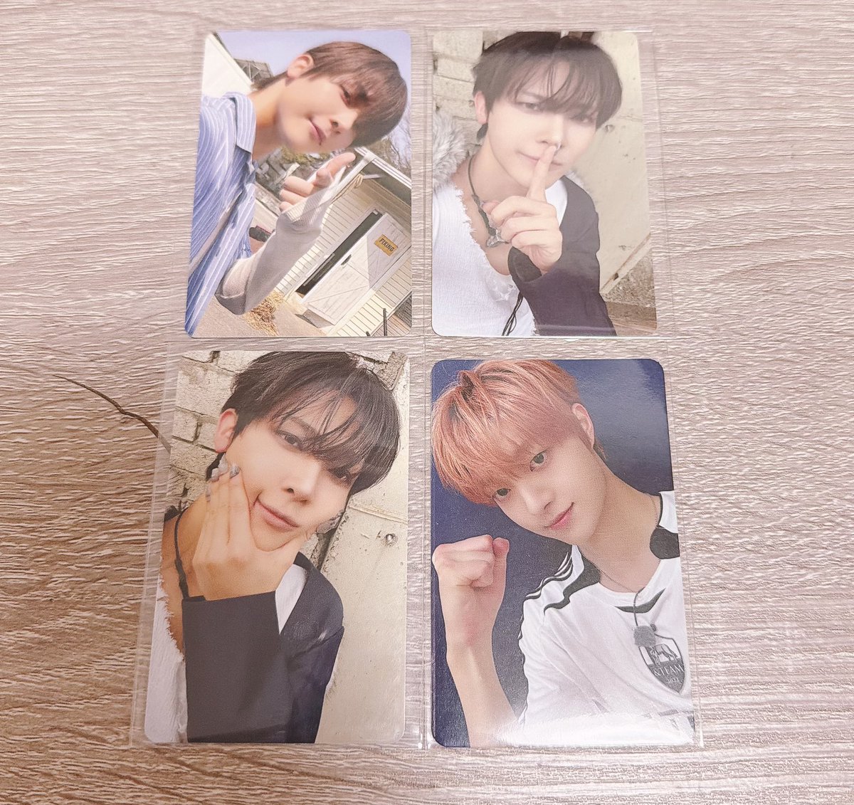 panda__mocchi__'s tweet photo. &amp;TEAM andTEAM Mark on Me トレカ 交換 韓国CU WeverseグローバルB アーリーバード サイン会トレカ

【譲】 EJ、NICHOLAS
【求】 同種 YUMA

郵送希望となります📮
お気軽にお声がけください🙇‍♀️
#andTEAM_交換 #andTEAM交換 https://t.co/kDnOKGgxXI