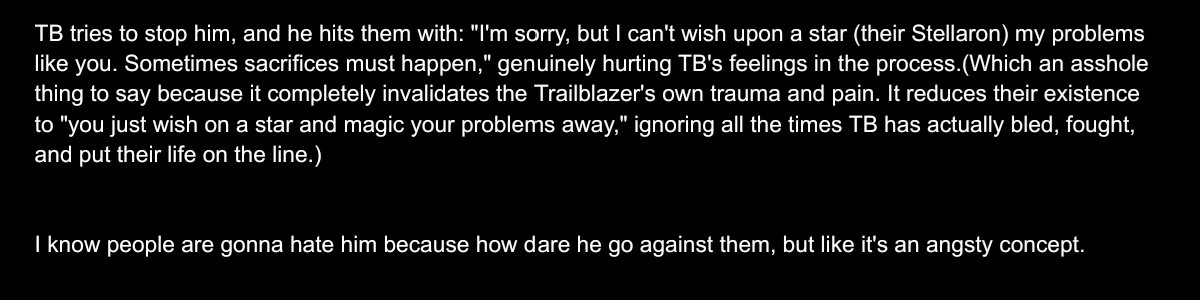 sourgrapesbunch's tweet photo. As much as I love that Sunday is happy, part of me wishes for a plot where he has to leave the crew, return to Penacony, and go back to being miserable.
( could be seen as #Suncae #sunstelle #Sunblazer if you squint) https://t.co/7WCgmZLisS