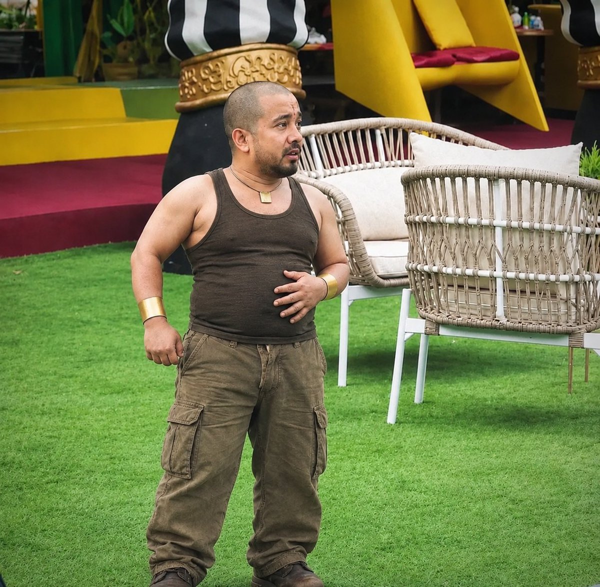 v38501291's tweet photo. Bauna Became Gajni 🔥🔥

#BiggBoss20 https://t.co/6V4ezmuXEC