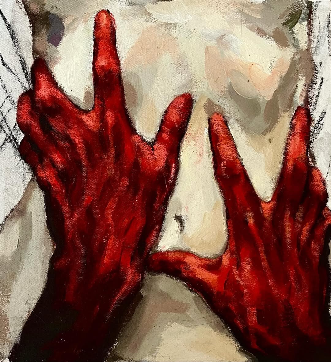 solisolsoli's tweet photo. Holding my face together · Elly Smallwood https://t.co/Cc6BSEtFx4