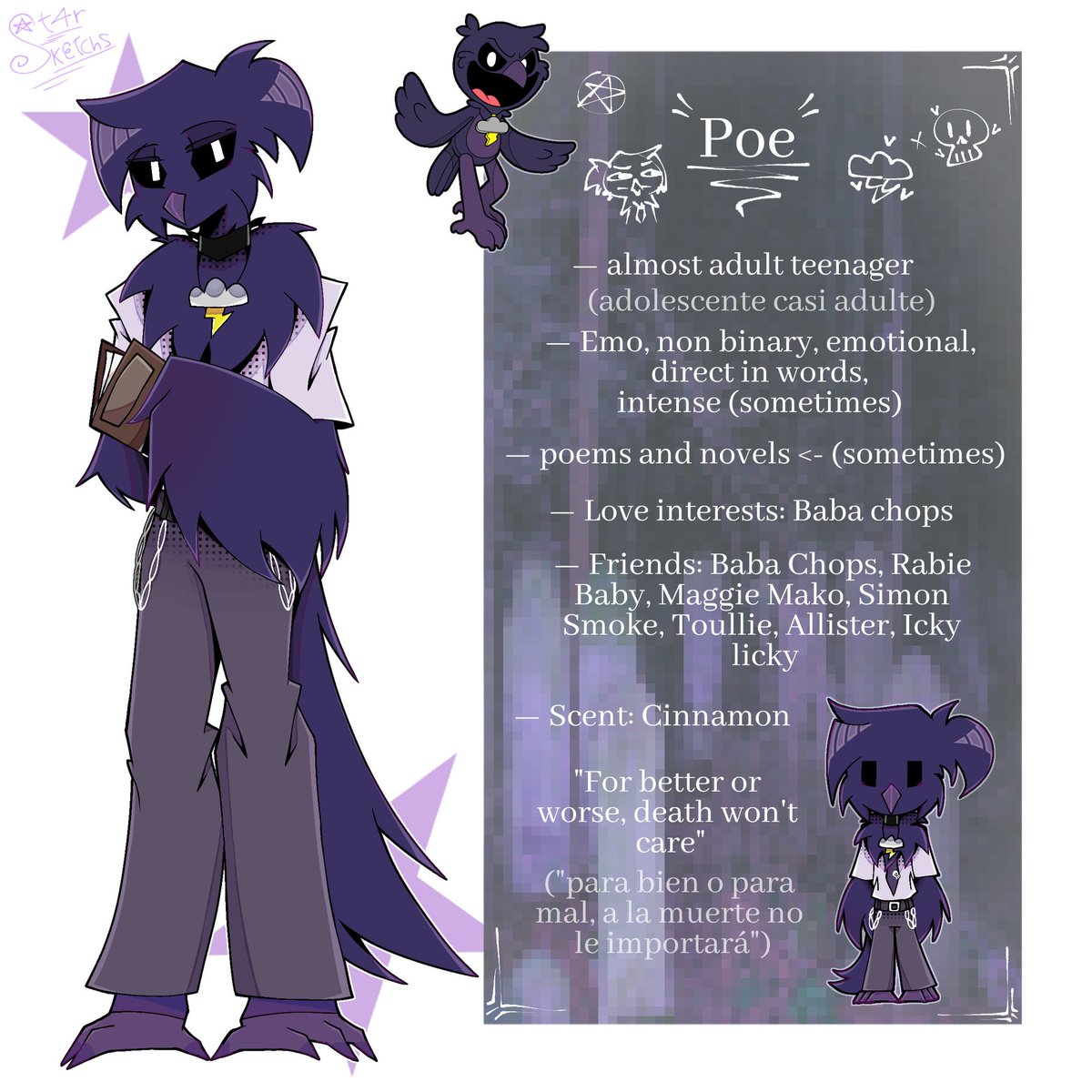 JosArnaldoleit4's tweet photo. Remake!!!!!!!!!!!!
#nightmarecritters #nightmarecrittersau #poppyplaytime #babachops #poenightmarecritters #babachopsxpoe #au #Poe #PoppyplaytimeChapter4 #PoppyplaytimeChapter5 https://t.co/7cp1f2BgFq https://t.co/kMlrYAr4bp