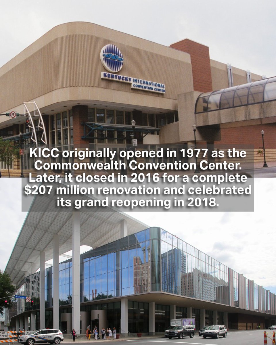 KYConvention's tweet photo. Swipe to learn some quick facts about our facility! https://t.co/TUyt0kSI0y