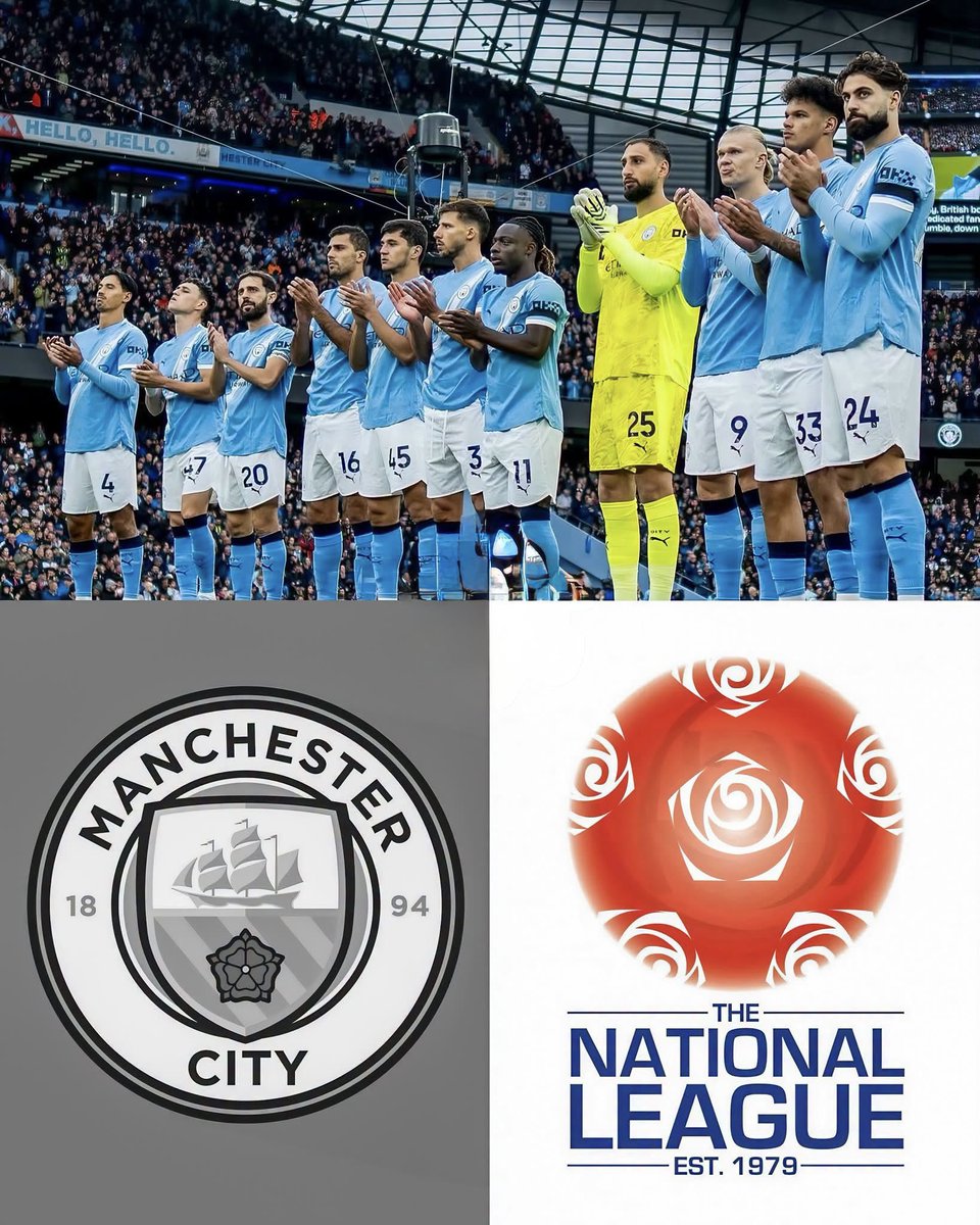 MotivacionesF's tweet photo. ¡¡EL CITY PODRÍA DEJAR DE SER UN CLUB PROFESIONAL!! 😳

Según informa Ben Jacobs, el Manchester City podría enfrentarse a una sanción que lo llevaría hasta la 5.ª DIVISIÓN de Inglaterra y, además, supondría su EXPULSIÓN de la EFL.

Todo esto estaría relacionado con los 114 CARGOS que enfrenta el club. 😱

La situación sería todavía más extrema: esa categoría NO ES PROFESIONAL, por lo que el City tendría que desprenderse de todos sus jugadores profesionales.

DE LA PREMIER A UNA CATEGORÍA NO PROFESIONAL. 🤯

¡¡DE NO CREERSE!!