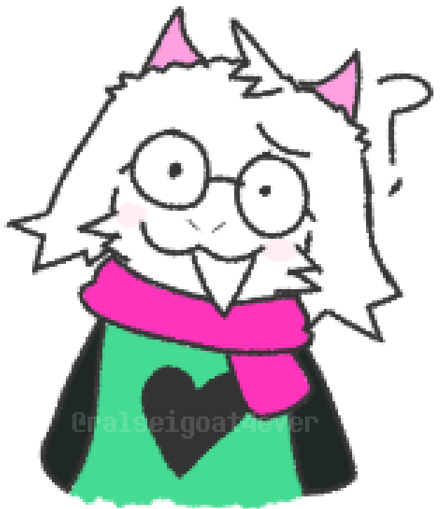 ralseigoat4ever's tweet photo. huh? #ralsei #deltarune https://t.co/MzbxjaKTSz