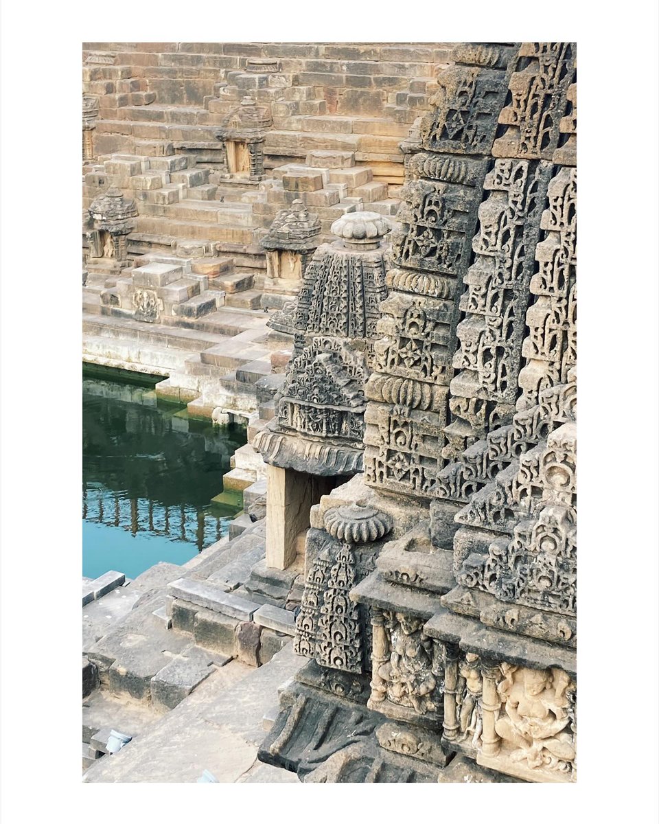 LyndonLuntad's tweet photo. Gujarat Day 4. A long drive to the Little Rann of Kutch with incredible stops: Patan’s stunning stepwell, Patola weavers creating double-ikat saris, and a sun temple filled with intricate carvings. Another fantastic day. https://t.co/PrQw2EVD8r