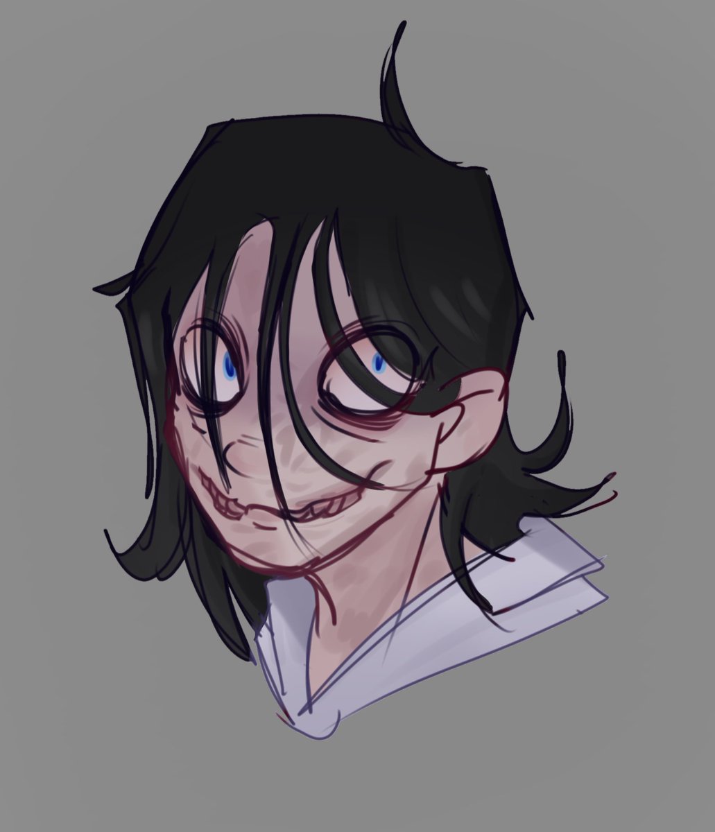 EgorPoduska's tweet photo. I sketched Jeff the Killer:3 he's smiling, so he's kind
#Creepypasta #Jeffthekiller https://t.co/K4W7lXdCMh