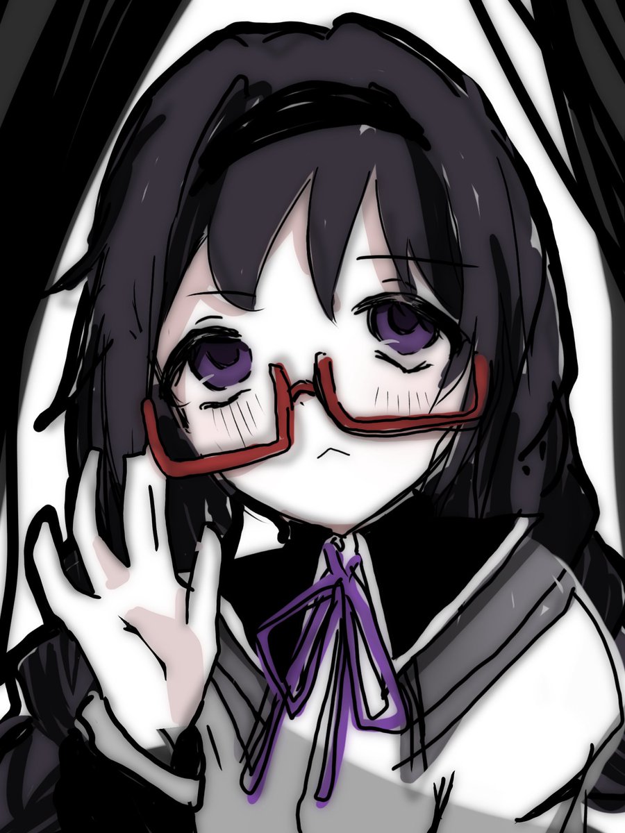 Chan_zuha's tweet photo. めがねほむほむ〜 https://t.co/JgoxTCdpH4