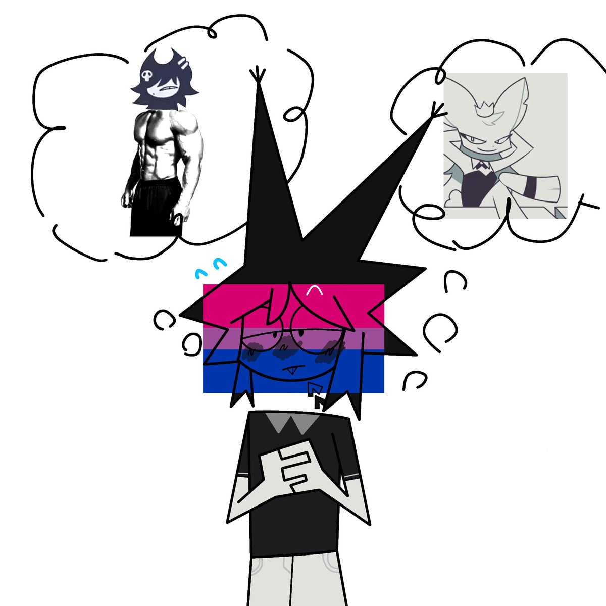 Cartereatspaper's tweet photo. Bi panic #fpe #fundamentalpapereducation #fpekevin #fpeskell #fpepetunia #SkellxKevin #Kevinxpetunia https://t.co/8PLEj1LYlx