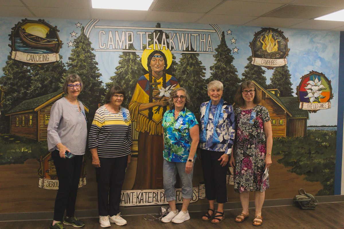 GreenBayDiocese's tweet photo. 🌲100 years of Camp Tekakwitha. 
🔆100 years of story. 
🚣Generations of campers.

This milestone brought together campers, families, supporters, and friends from every generation. From newborn to 92 years old, the celebration and love for camp were overflowing. 

To reminisce about this summer and what it means to be part of Camp Tekakwitha, see summer recap photos @camp_tekakwitha. 

Tag someone who was part of camp this year, or years ago!

#DioceseOfGreenBay #CampTekakwitha #100Years #Generations
