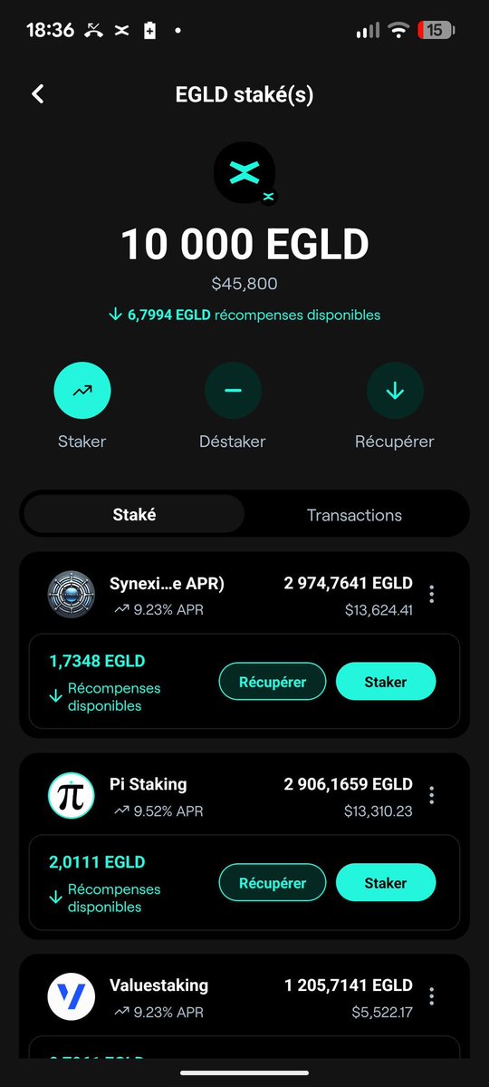 biwenvolth's tweet photo. $EGLD to the future, you can now stake your token to earn rewards from it. https://t.co/OoJAtJ9UOx