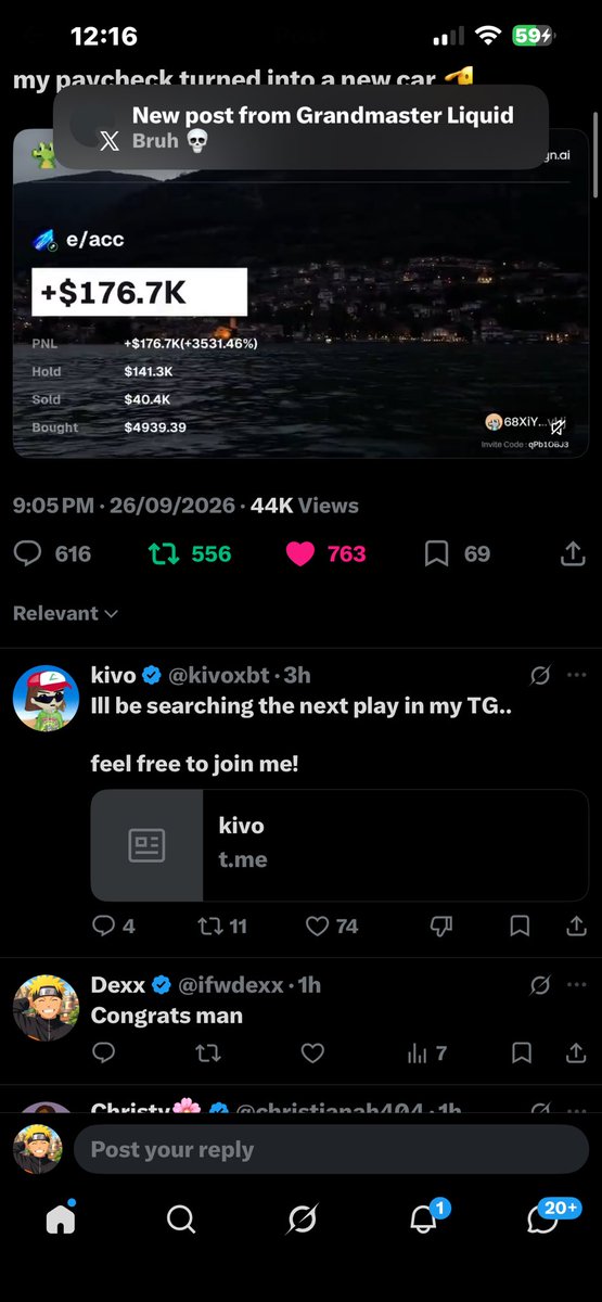ifwdexx's tweet photo. @udyszn @kivoxbt @udyszn 🙏🙏🙏
I really need a win legend 

ALiQsr5nH1aw1ogc4QQrYZSbePM3p9p5csAT9LkHPL7r https://t.co/3nKfdXBdI1