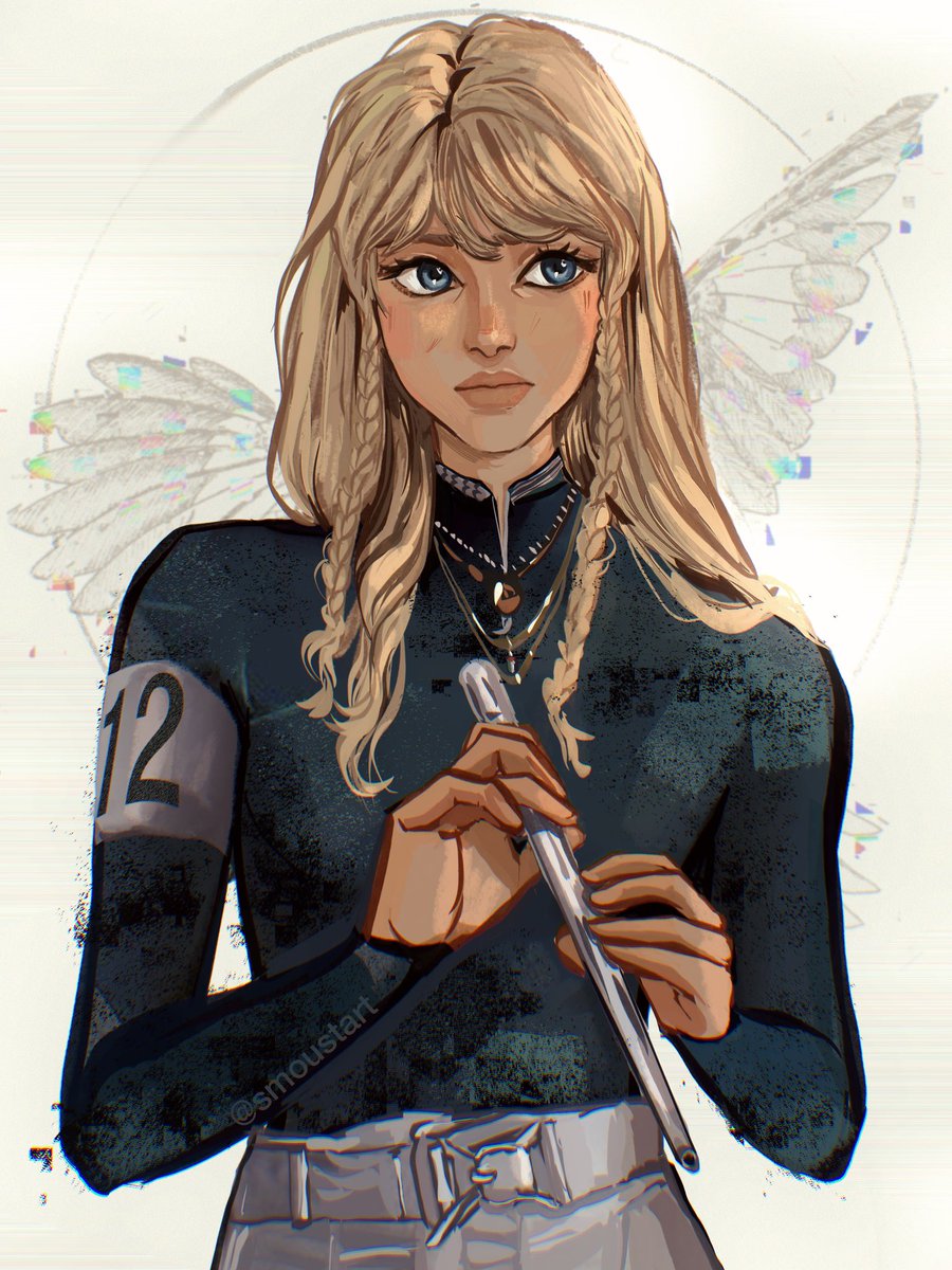 smoustart's tweet photo. Been thinking of her since the trailer dropped… #maysilee #sotr @TheHungerGames https://t.co/C38RanDq1x