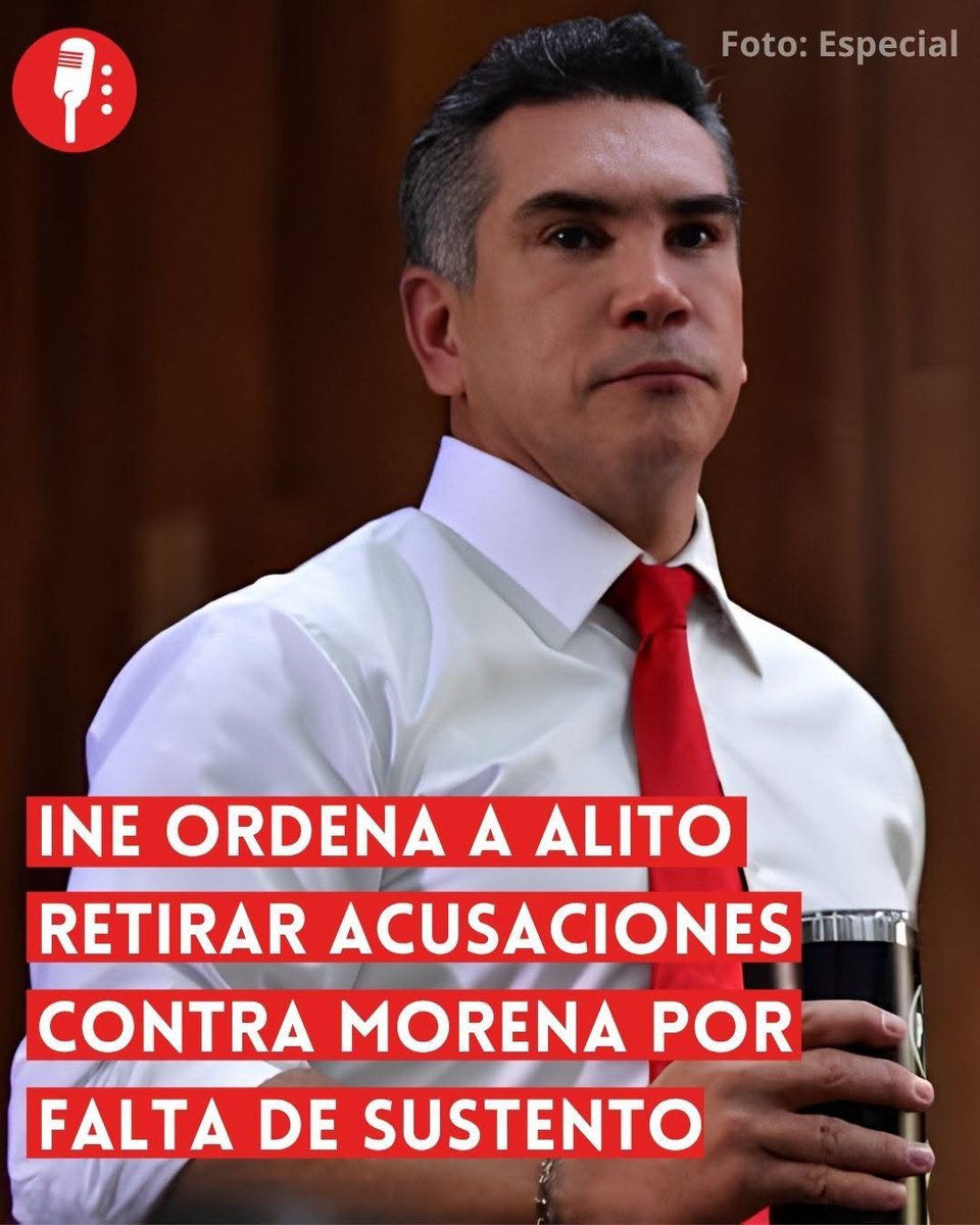 ReporterosMX_'s tweet photo. 👀📲 #LoMásVistoDeLaSemana

⭕ OJO | INE ORDENA A ALITO RETIRAR ACUSACIONES CONTRA MORENA POR FALTA DE SUSTENTO

El Instituto Nacional Electoral (INE) ordenó a Alejandro Moreno Cárdenas y al PRI retirar publicaciones en las que vinculan a Morena con el crimen organizado, luego de una queja presentada por el partido guinda. La determinación fue aprobada por unanimidad como medida cautelar. https://t.co/3mQ0OPcHUh