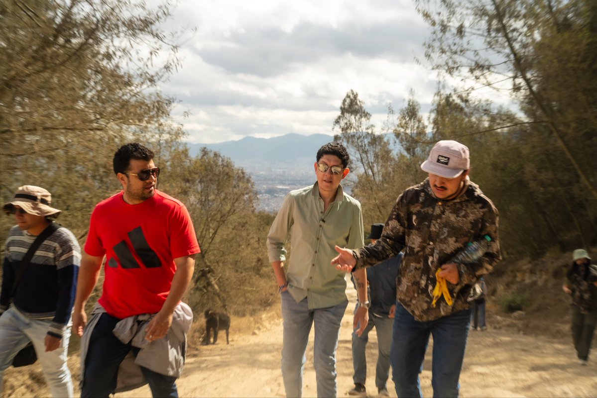 DanielRMed's tweet photo. Muchas gracias a los movimientos ambientales y sociales que me invitaron a cerro seco en Ciudad Bolivar para aprender sobre el ecosistema de subxerofitia. A los ojos de cualquier peñalosista este sería un potrero para urbanizar, pero es un ecosistema mágico, declarado parque ecológico distrital de montaña, hogar de la Alondra cornuda y la orquídea muisca, y aunque es un semidesierto entre sus tierras corren aguas subterráneas como la sangre por nuestras venas.

El cerro del sudor, el viento y la lucha nos enseña a ver y a entender la vida de distintas maneras. Al cerro lo amenaza la codicia de la minería, la disposición de residuos y la expansión urbana; pero acá aprendí que la Alondra es un ave que lucha y que vence.