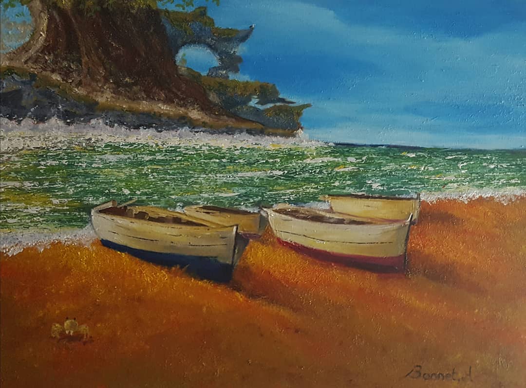 JillianSudrdht's tweet photo. My first painting, “The Tribulations of an Arthropod https://t.co/QobitwERkr