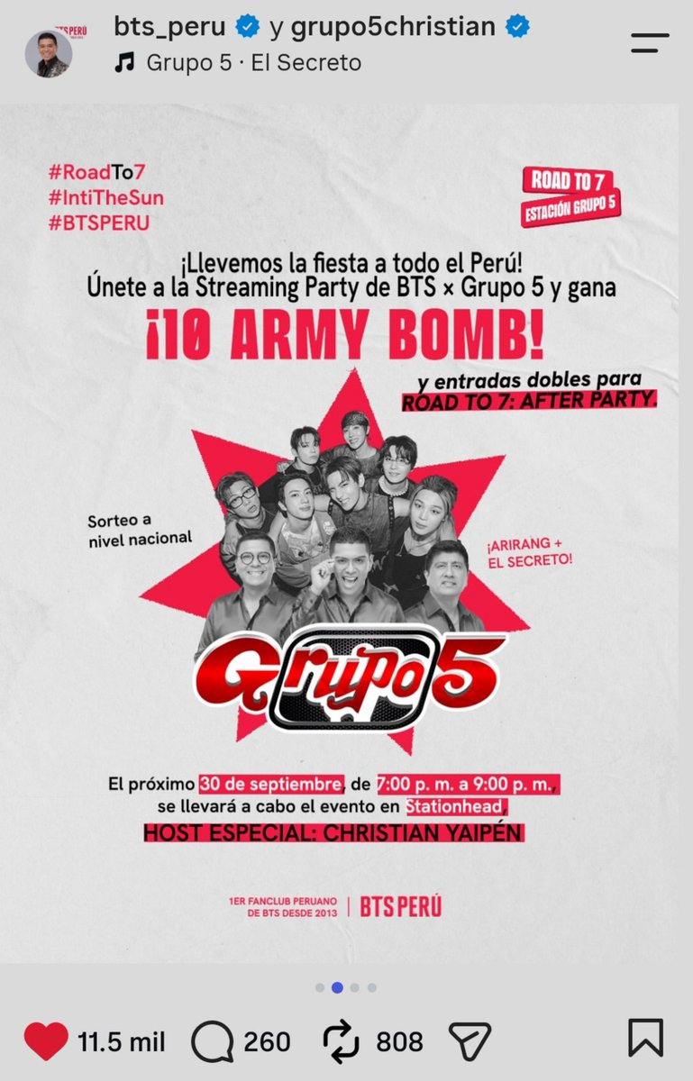 vodkchifa's tweet photo. 🍀 GRUPO 5 TELONEROS DE BTS EN TODAS LAS FECHAS 🍀 https://t.co/UyYXAvU940