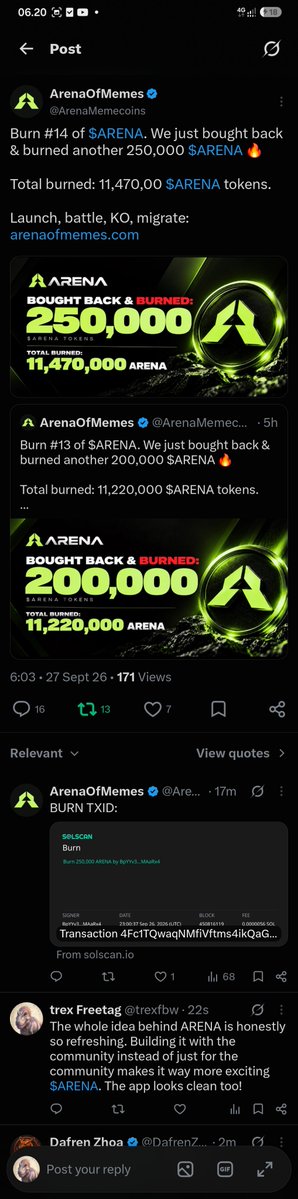 trexfbw's tweet photo. @CryptBrice @ArenaMemecoins https://t.co/8OljSUk4Eb