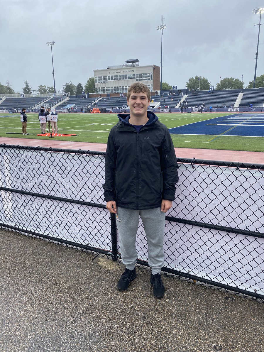 Andrew33Rowan's tweet photo. Had an awesome time @NovaFootball! Thank you to the Coaches for talking to me and I loved the atmosphere!
@PennypackerRoss @CoachWoodmanFB @coachferranteVU @WissFootball @S1insider @PAPrepVarsity @footballcoach79 @StarATHAlliance @PRZVicCastillo https://t.co/80E8E0Q9YU