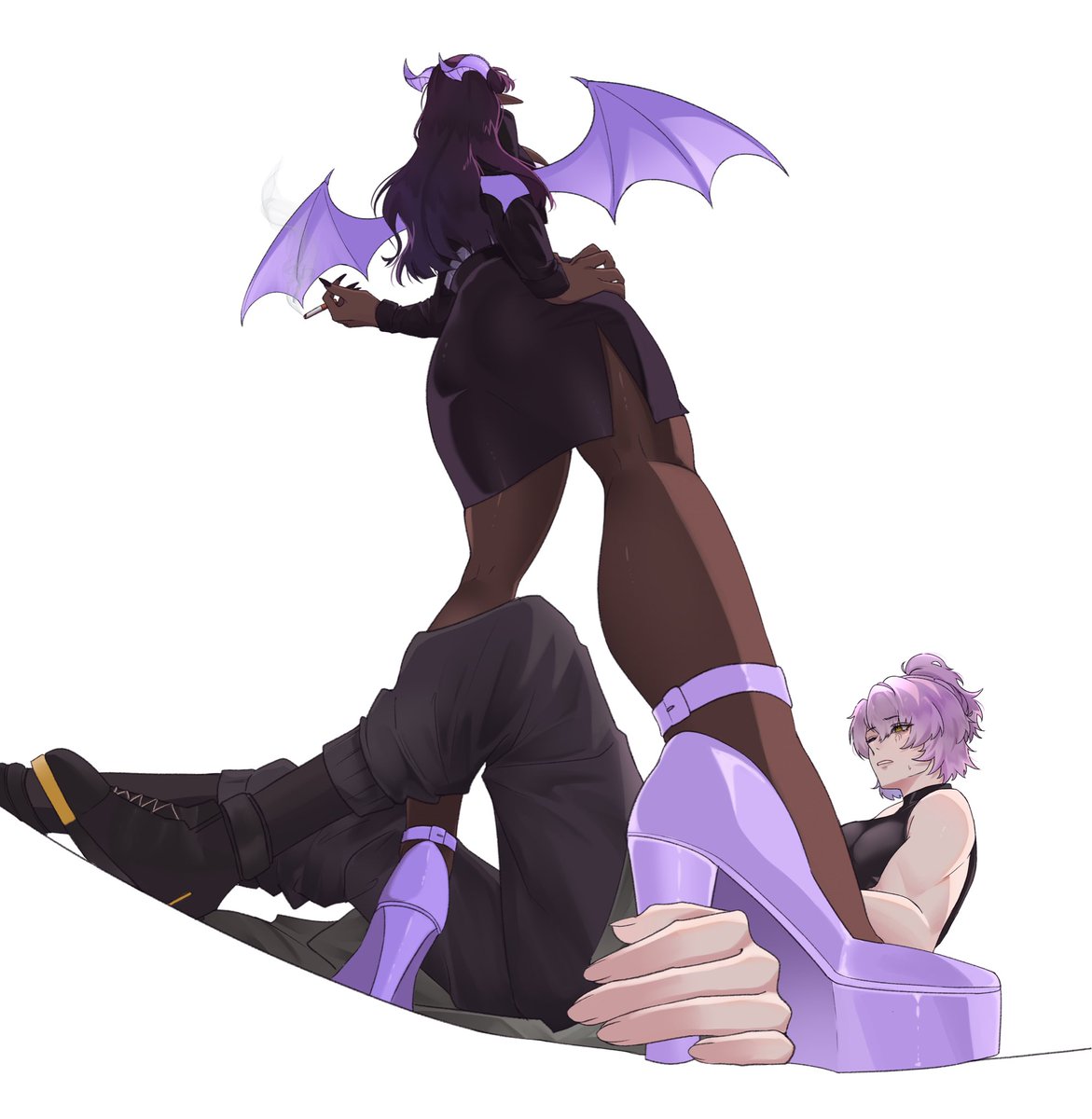 NiaNightshade's tweet photo. wahhhhh birthday gift from @luckydenki 

art by @starneverfall

#ShaddyPics #denkidoodles #art #vtuberart https://t.co/CWYHCw0rBc