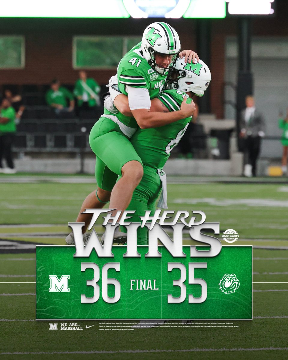 HerdFB's tweet photo. Just Win Baby

#WeAreMarshall https://t.co/H2eMOg9Uyl