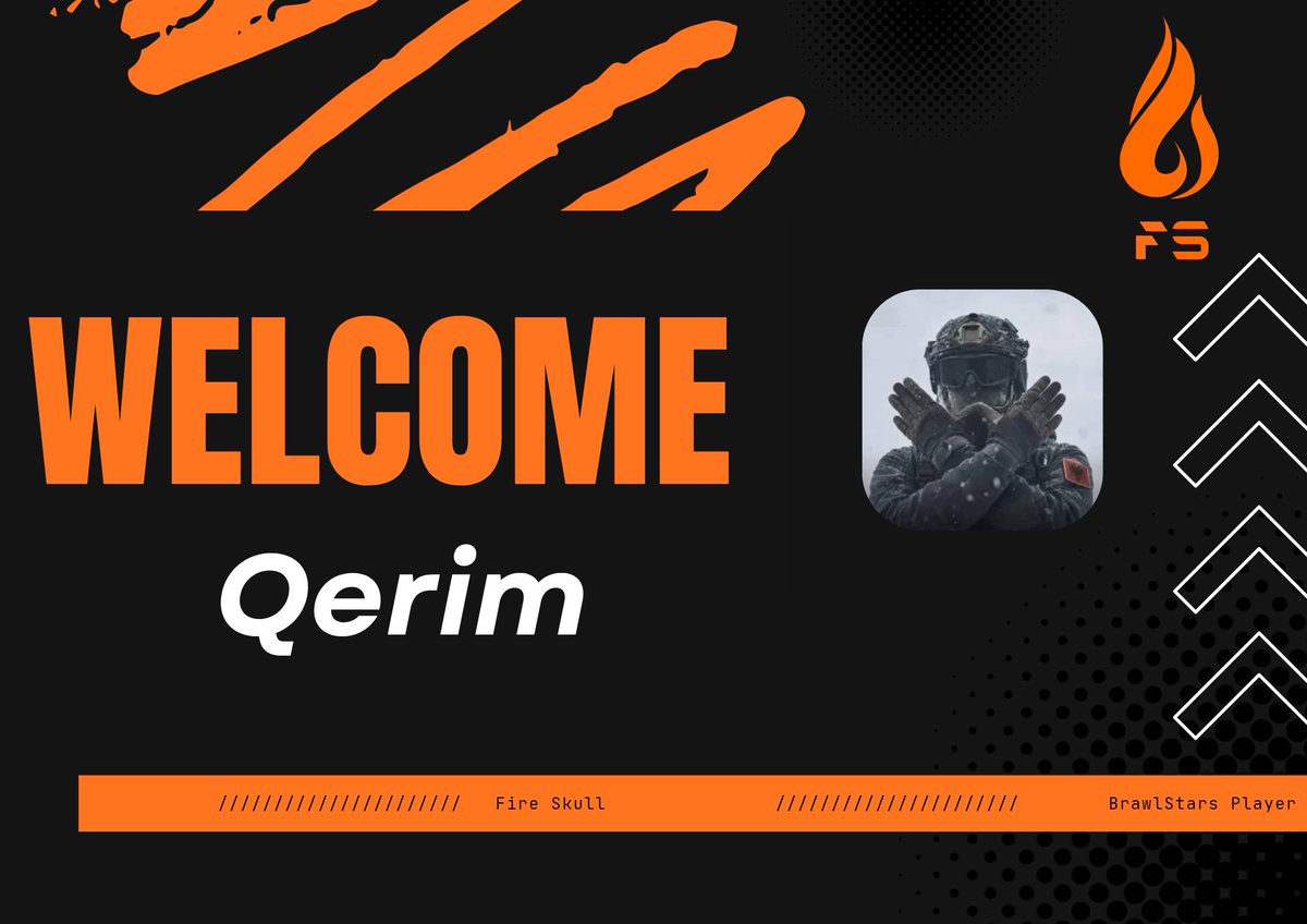 fireskull_eteam's tweet photo. Qerim join RawZy and RoRo into us BrawlStars Fire roster!
#FSWIN https://t.co/QPaFHtXrZq