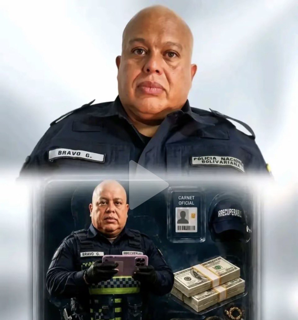 freeUR_vzla's tweet photo. Quieren saber por qué los motorizados de la @PNBVzla son todos MATRAQUEROS? Este es su jefe Gerardo Alexander Bravo Amaricua, comisario general y jefe de la División Motorizada. Tiene un área en el helicoide para extorsionar a ciudadanos https://t.co/HJoxeOGayg