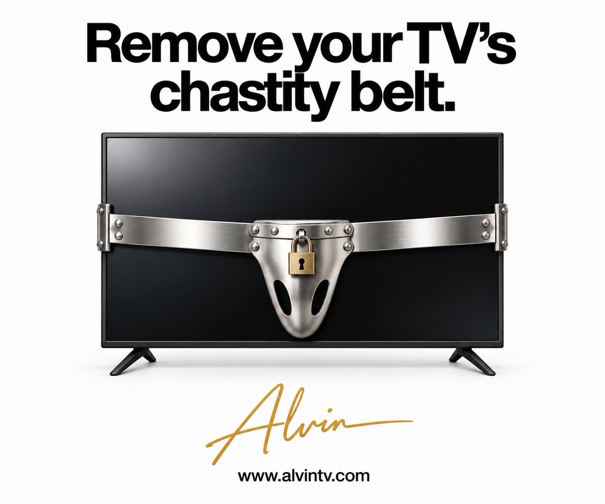 screwnetwork's tweet photo. @engadget And if you're looking to stream adult content, you might want to get ALVIN, the first and only streaming device dedicated exclusively to adult content -- films, cams, chats, gambling and more. @AlvinOnTV https://t.co/ZhEyUTfDP8