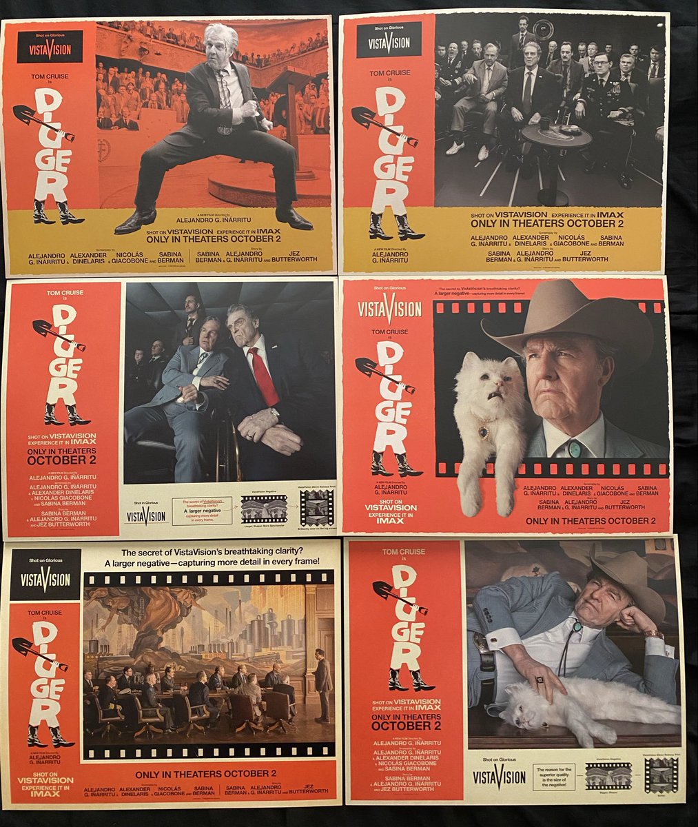 caseryback's tweet photo. Picked up these DIGGER lobby cards when I went to see PRIMETIME this morning. https://t.co/1Xtj5mQAUG