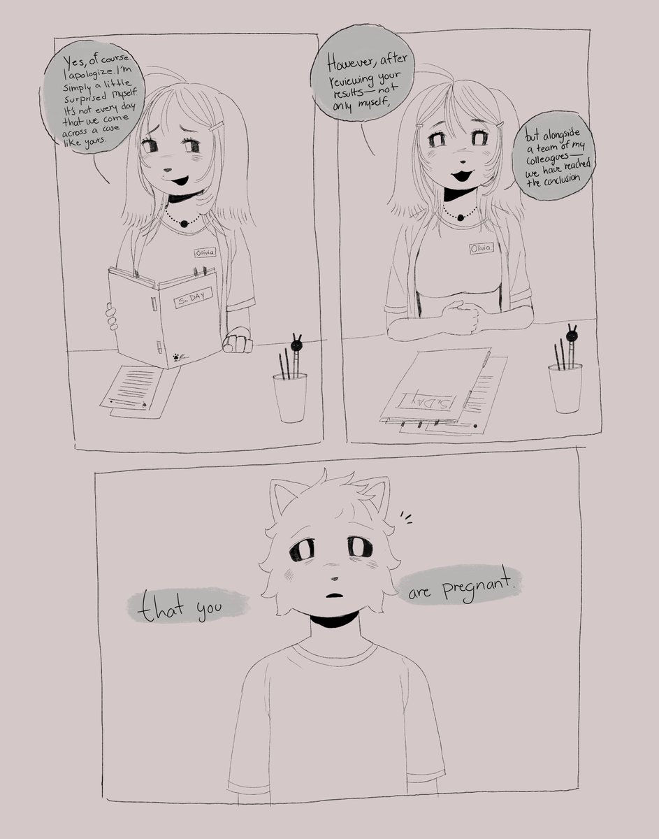 Gammid32's tweet photo. Catnap‘s first baby 🥹 (1/2) + extra 
Anyway, i’m here to embarrass myself with this little comic lol.

AUfamilyDaynap

#daynap #catnap #dogday https://t.co/RRo9x87slT