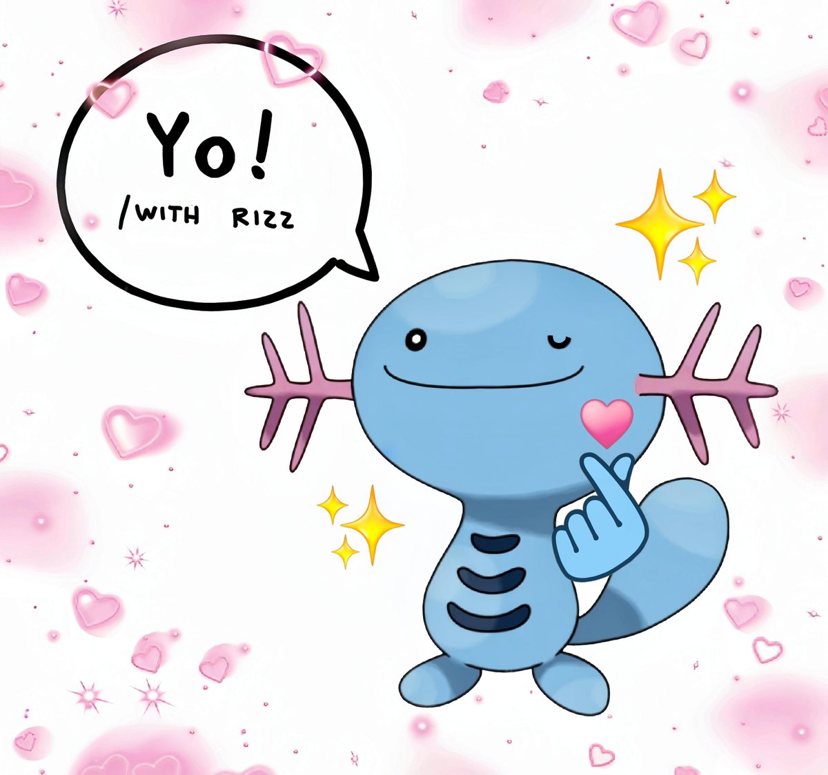 MyaoMyeong's tweet photo. "よお!"
ウパーの メロメロ.
"Yo!"
Wooper used Attract. https://t.co/7DwQMaAZPs