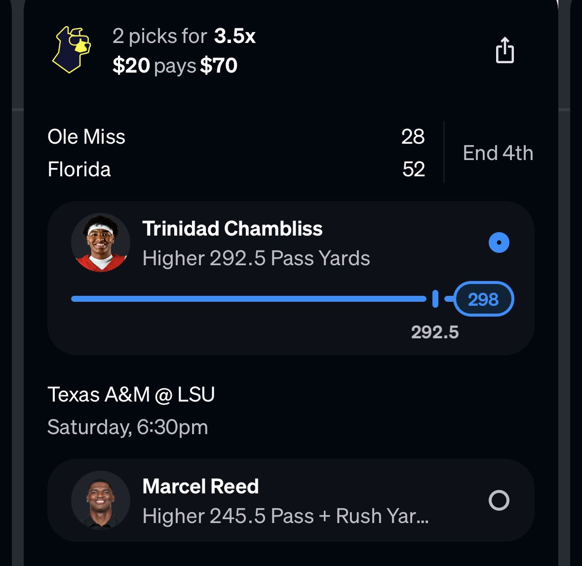 ticketswithtj's tweet photo. CHAMBLISS PULLS THRU!!!✅

Now Marcel take us home! https://t.co/jeHxh61wle