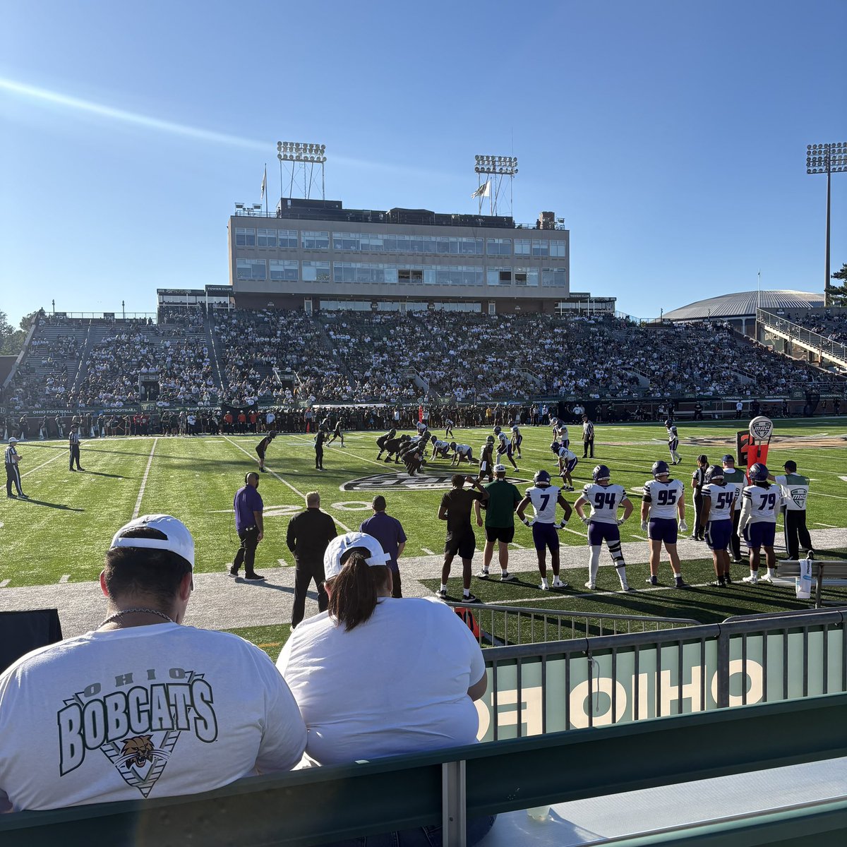 josephmav70's tweet photo. After a great game-day visit and talk with @CoachJohnHauser @Crook_Ohio I am blessed to receive my first division 1 offer from Ohio University!! @ZaneBurtron @SamMavrick @CoachJMiracle #AGTG https://t.co/OWgmEH2pNL