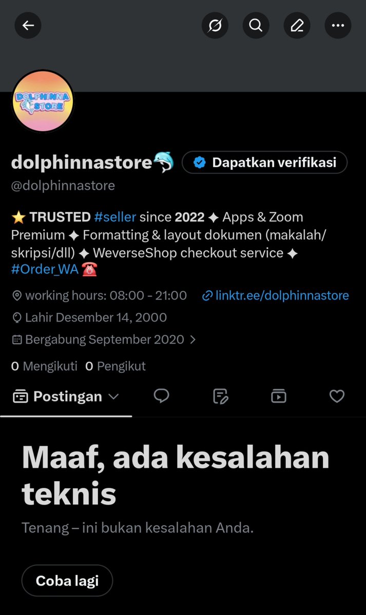 dollibs's tweet photo. bismillah semoga lewat di tl orang2 😭

HELP RT #zonauang #zonaba 

mencari moots para ba lagiii, soalnya 1st aysisi lamaku @.dolphinnastore ke🍣 permanen 😔 mari mutualan disini &amp; di aysisi baruku @dolphinnastore_ 🥹🙏🏻 https://t.co/bWERFOeIXw