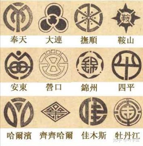 nj30t_Edra's tweet photo. 满洲国城市市徽 https://t.co/Iq0hoFXiUW