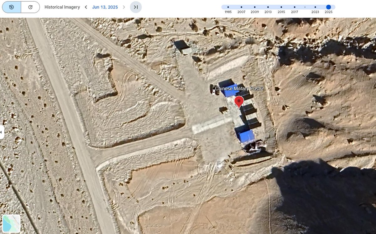 Levi_Nagawkar's tweet photo. 🇮🇳⚔️🇵🇰🇨🇳China has recently built two massive military bases in India's Shaksgam Valley, just north of the Siachen Glacier. This move significantly strengthens China's hold over the region and further tightens its grip on this strategically vital territory north of the Karakoram mountain range. 

These Chinese military bases could adversely impact India's hold on the Siachen Glacier in a 2 front war scenario with China and Pakistan.

See latest satellite images.