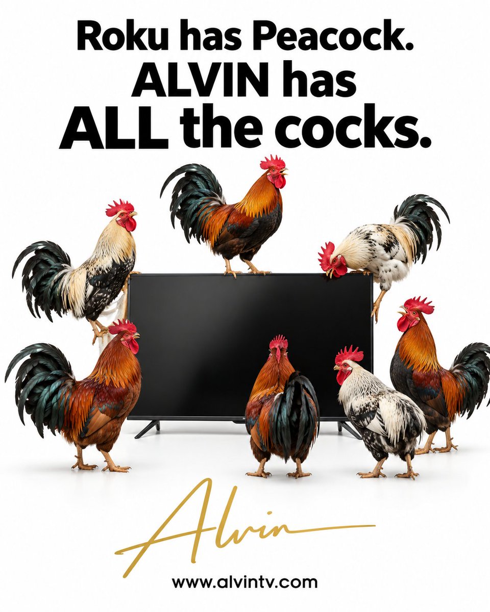 screwnetwork's tweet photo. @MadisynMarlee Not anymore. They banned porn in 2022, including my SCREW TV channel. That's why I launched ALVIN, the first and only streaming device exclusively for porn. @AlvinOnTV https://t.co/6WiYIDQx5K
