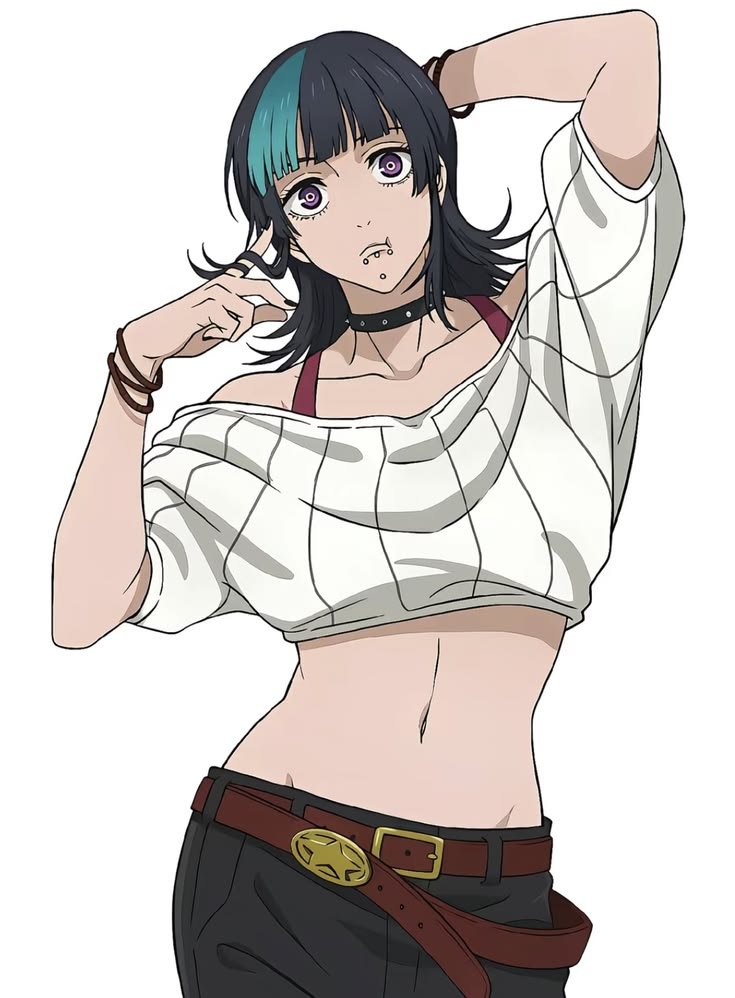 StamL35063's tweet photo. Kirara is my favorite JJK character, and I headcanon her shi fat. 👻👻 https://t.co/avuuFwwEdL