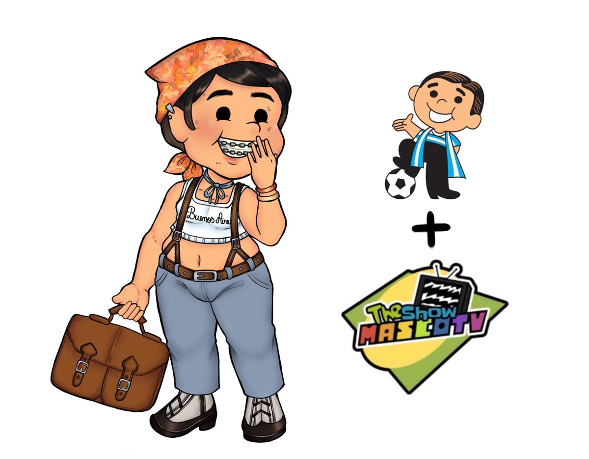 o_ouerdia's tweet photo. Hey guys, I'm new to the #tsmtv! I would like to show my design of my favourite mascot-Gardelito from Copa América 1987! 🇦🇷✨ I'll do this introduction layout tomorrow or this Monday. I hope you like it!   #Mascotverse https://t.co/7Km2S66P3m