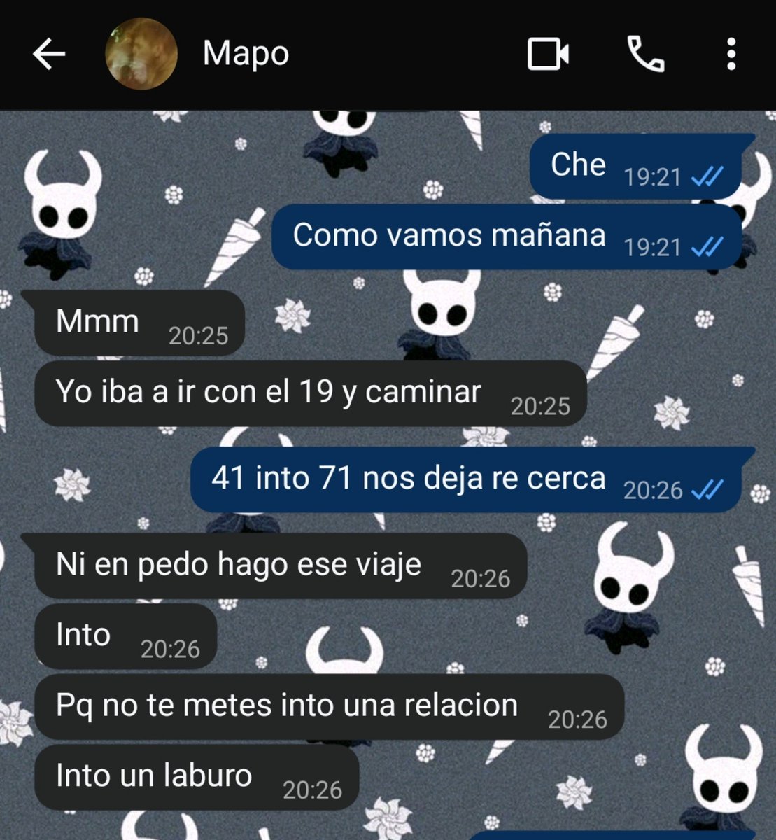 VinsmokeBope's tweet photo. No hablo más con este tipo https://t.co/ZNHsQ4hOpX