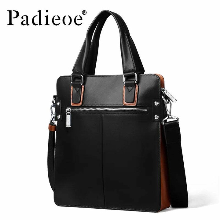 ManualDoiron's tweet photo. Elevate your style with CLEVI Paris’s Cabas Cuir Véritable Homme Padieoe Business-Casual Souple. This genuine leather bag blends sophistication and comfort, perfect for meetings, lunch dates, and everyday use. At €253. 99, it’s a smart wardrobe https://t.co/2CmKVCvmLn