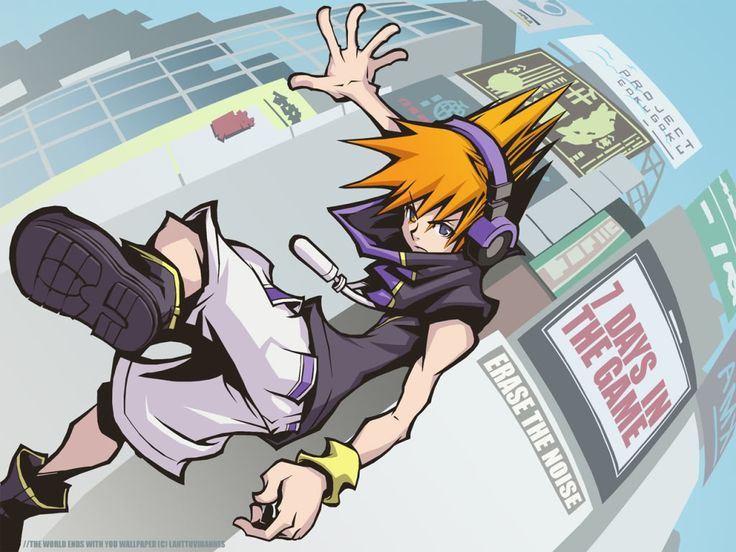 Chegginnit's tweet photo. saw a post a while ago that said something like "they dont make protagonists like him anymore", with this picture of neku attached and it made me realize that i cant name a protagonist in modern AAA games that is abrasive/ unruly. https://t.co/czJrm6uT00