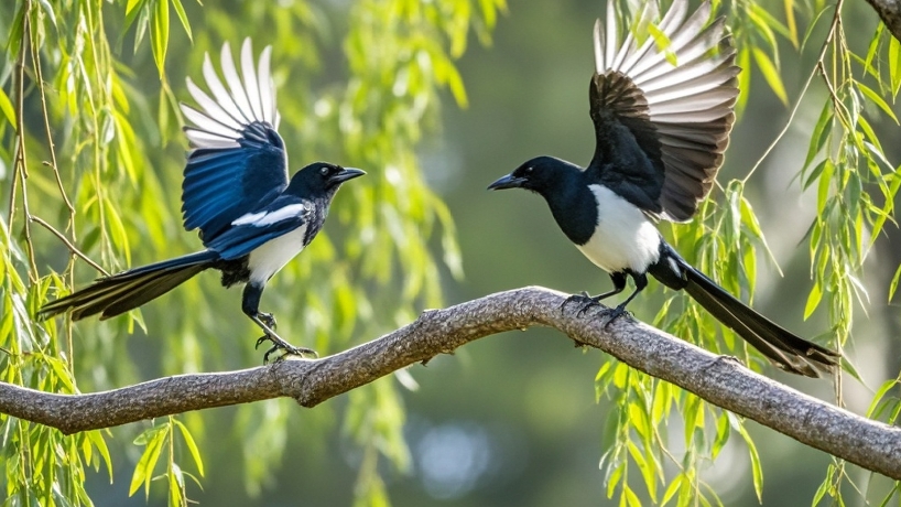 kaibidia's tweet photo. The magpie’s plight pairs with the steps, heart laid bare. https://t.co/U1gzeLtV4H