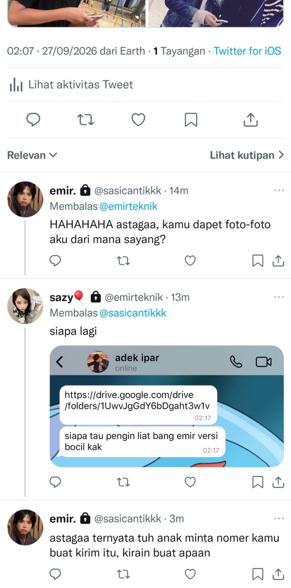 ayaleesien's tweet photo. perkara astagaa
#snowsun one tweet au https://t.co/JGlHH1WKOh