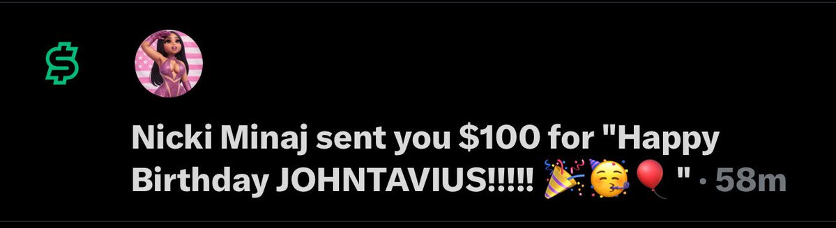 J0hntavius's tweet photo. @NICKIMINAJ OMGGGGG THANK YOU SOOOOOOOOOOO MUCH !!!!!!!!!!! Thank you for always being here for me for all these years and I’ll continue to be here for you. 🥹🩷😭 I’m so grateful to have you in my life/corner https://t.co/1matYNjHb9